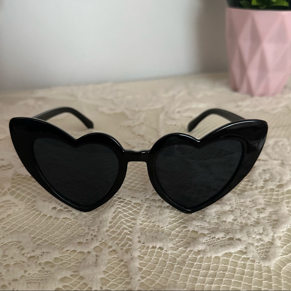 Heart shape sunglasses